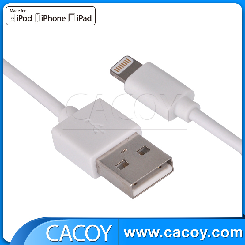Apple original MFi certificated PVC USB cable for iPhone